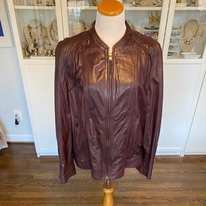 Lamarque Marcie Leather Jacket EUC